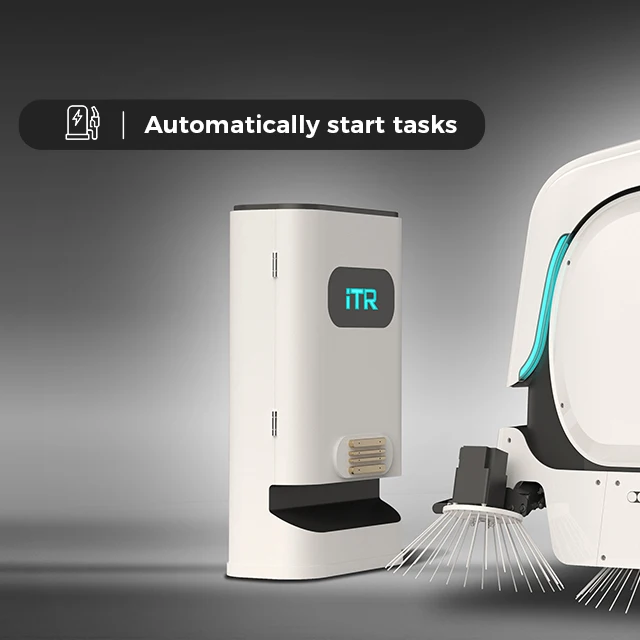 iTR Auto-Sweeping Commercial Cleaning Robot Smart Industrial Robot for Efficient Sweeping & Cleaning
