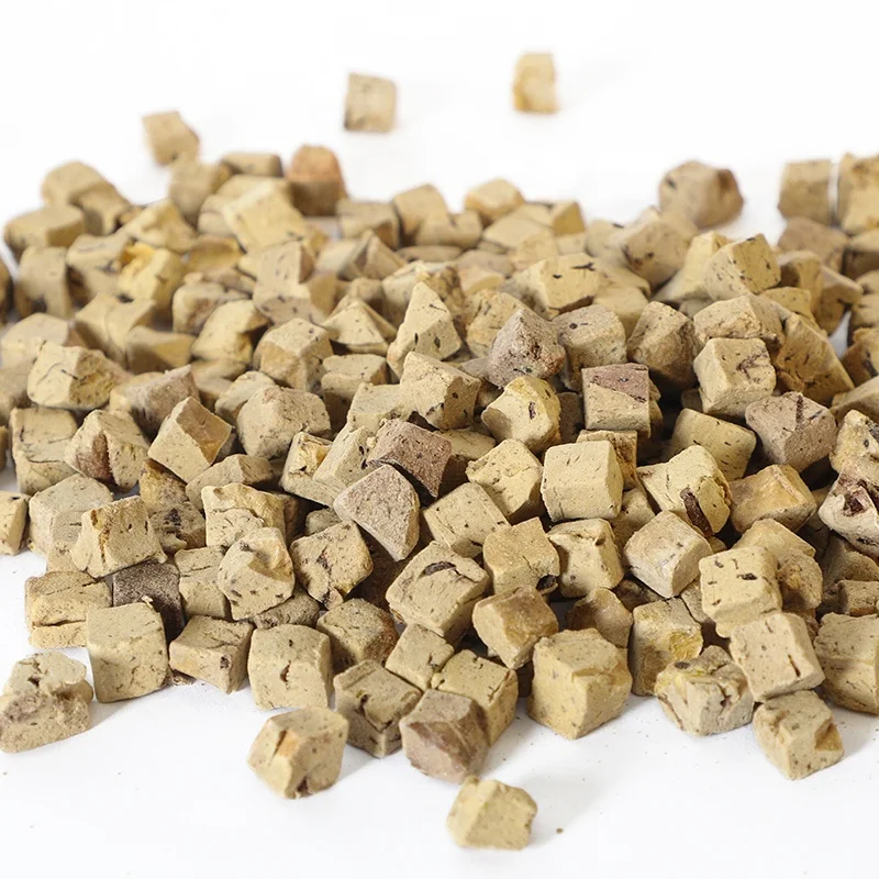 Hunan peto oem dog food natural freeze-dried chicken liver snacks freeze-dried meat dog food manufacturing wholesale price