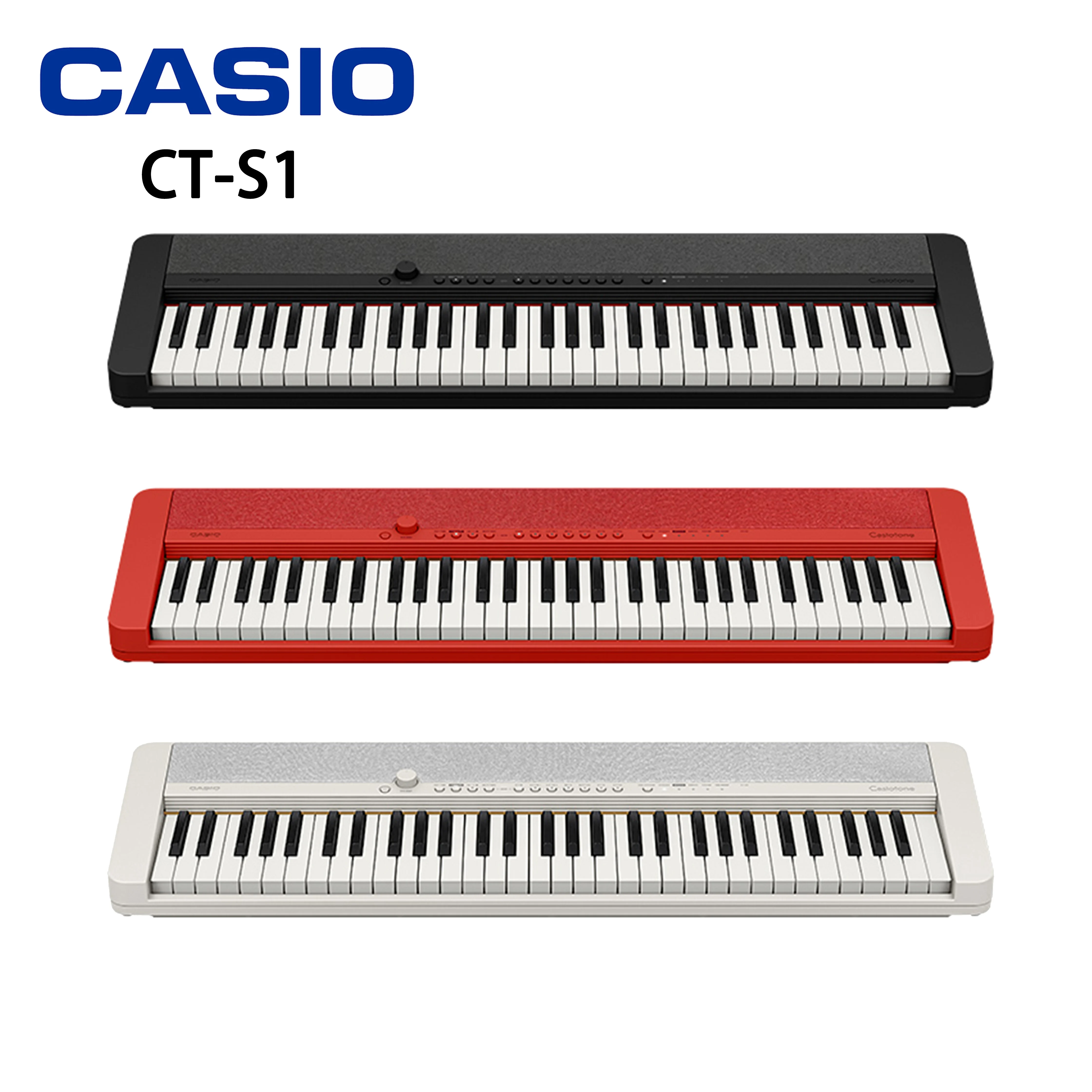 CASIO Electronic keyboard CT-S1 Musical Instrument 61 Keys Electronic Organ Portable Easy Student for Beginner