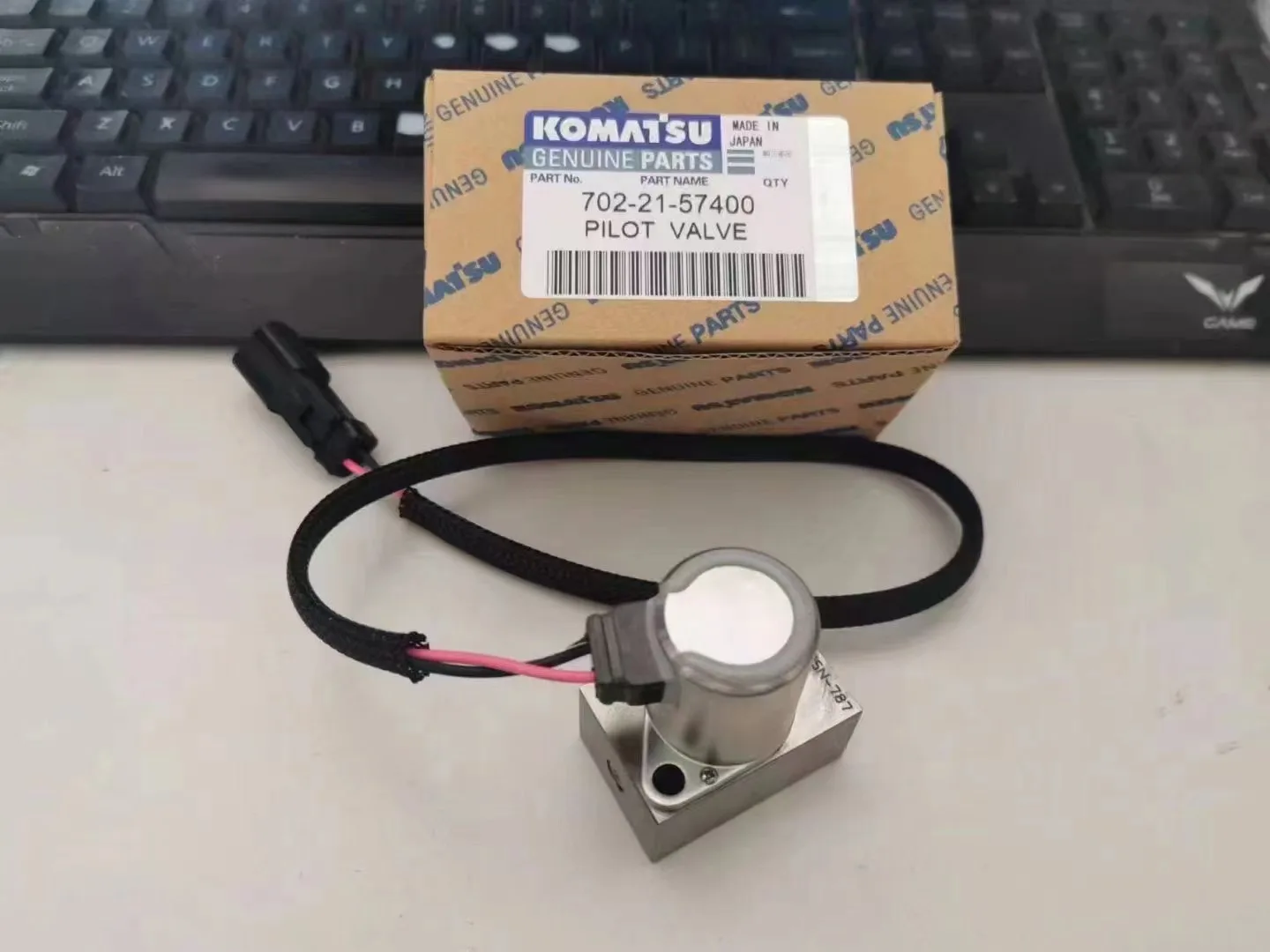 Клапан аккумулятора самосвала для Komatsu оригинальный автомобильный accumulator569-43-83140 энергии