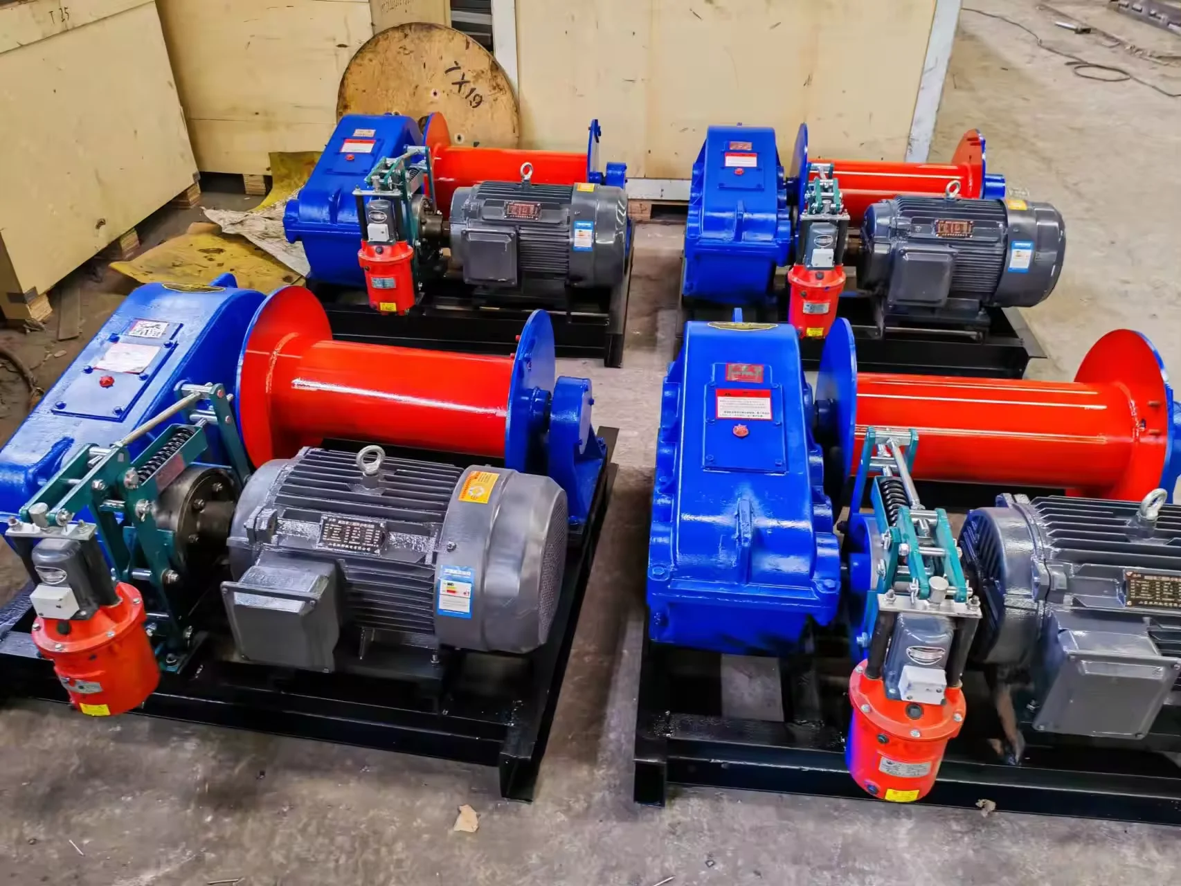 Manufacturer Direct Supply Large Multi-Purpose Construction Use 5 Ton-30 Ton Heavy Duty Winch with Cable Reeler electric winch