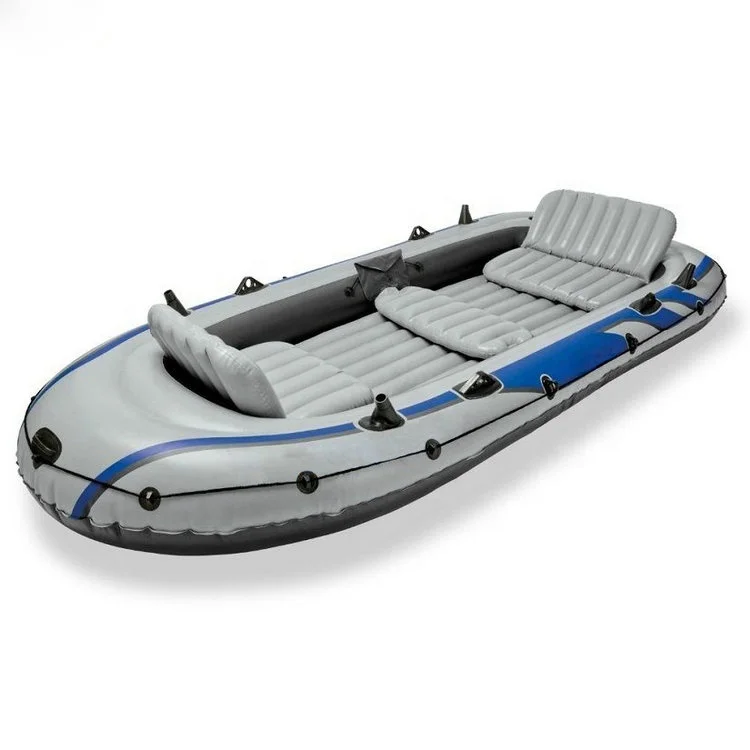 OEM 3.15m*14.5m PVC inflatable fishing boat rowing boat