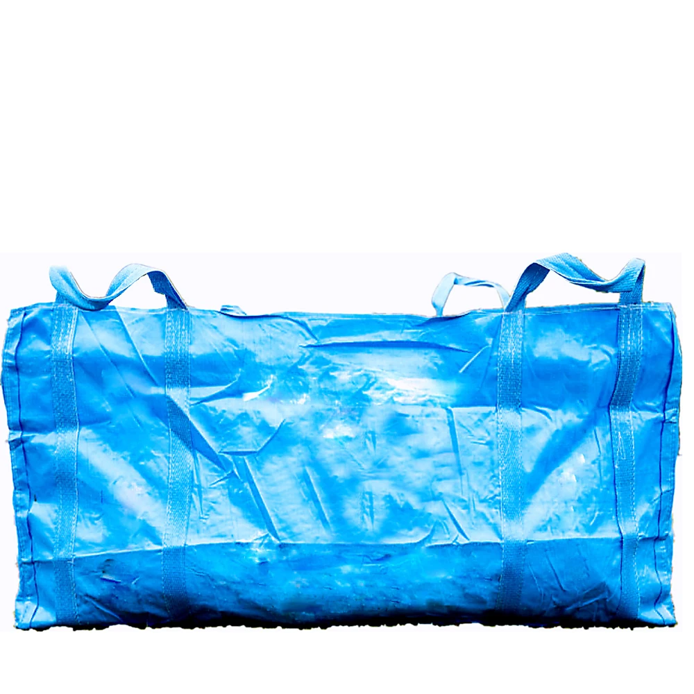 PP woven flexible fabric bulk big bag  construction waste collection skip bag tonne bag is ideal for transporting waste