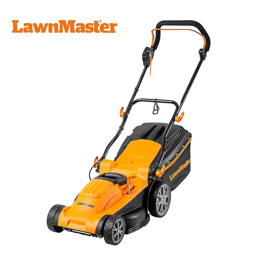 Lawnmaster 1600W Power lawn mower  handpush type lawn mower weed machine Grass Cutter M2EB1637M