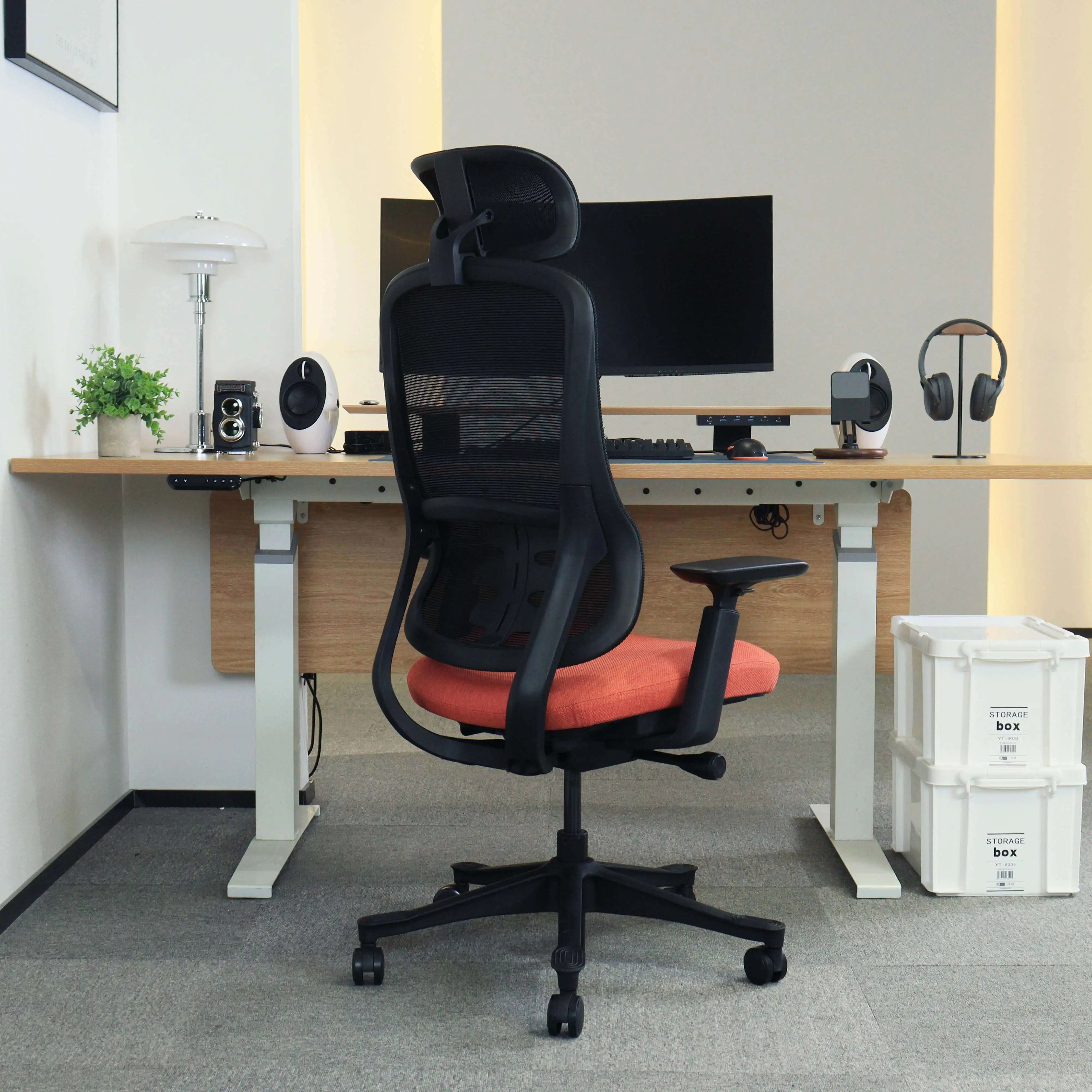 Vaseat Adjustable BIFMA Swivel Office Chair Fabric Seat Task Chairs Wholesale Executive Mesh Ergonomic office chair