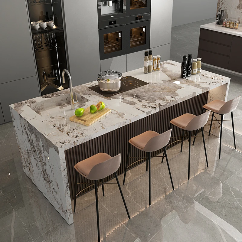 Sintered Stone Porcleian Slab 160x320cm 120x240cm for Kitchen Island, Countertop, Dining Table