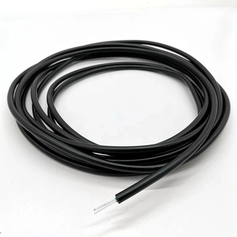 1.0/2.2*4.4/6.0mm Two core POF PMMA Plastic optical fiber cable