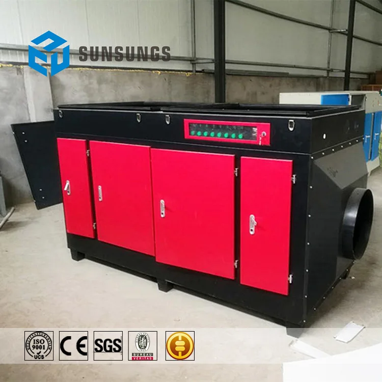 china factory uv photolysis oxidation deodorizing equipment/waste gas treatment gas disposal