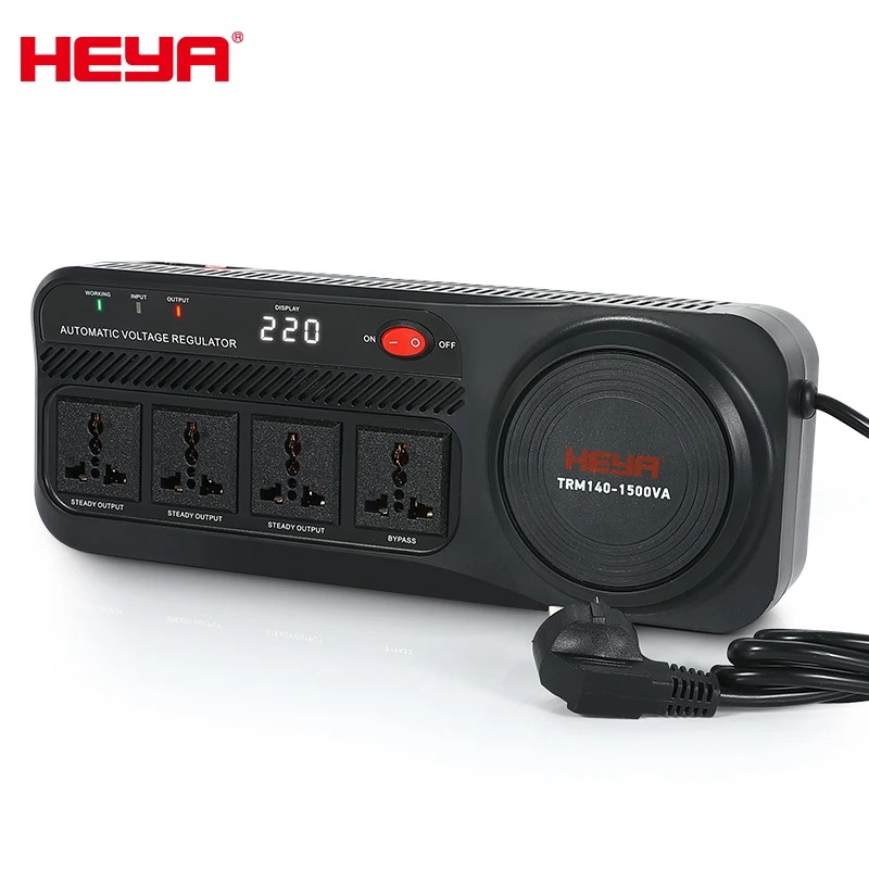 HEYA 220V Toroidal Transformer 500VA AC Automatic Voltage Regulators Stabilizers AVR Stabilisateur
