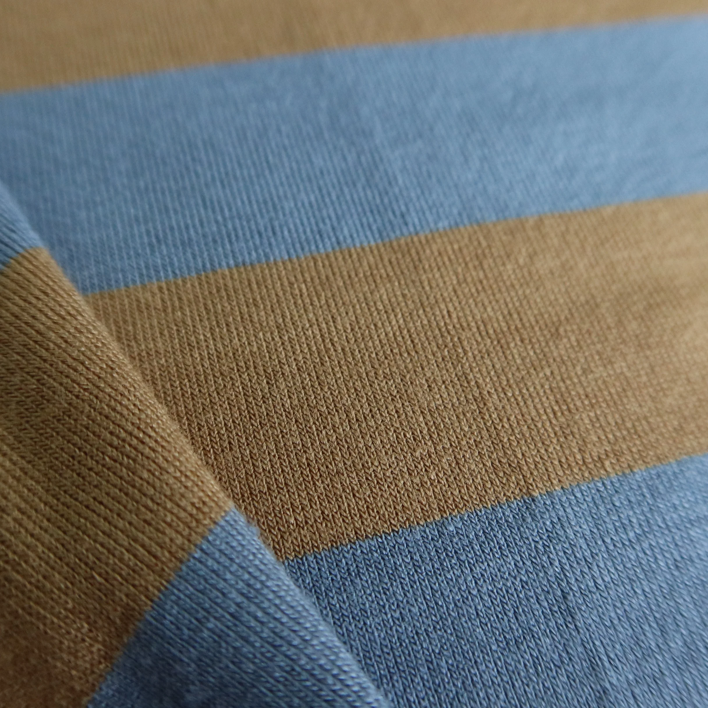 knitted fabric garments cloth material designer Chinese 92%rayon 8%spandex knitting single