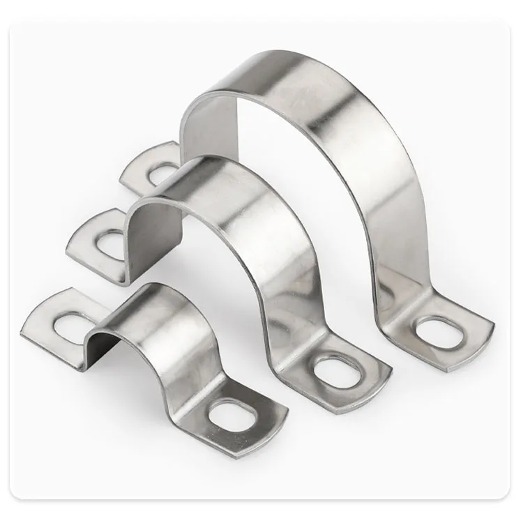 304 Stainless Steel Thickened Riding Horse Support Pipe U-shaped Ohm Hoop Snap Clamp SXY-Snap-001
