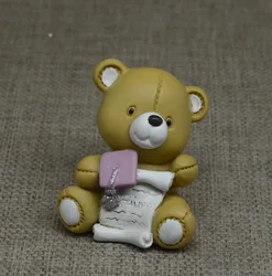 Graduation Gift for Children Resn Bear Satues Mini Gadgets Wholesale Custom DIY OEM ODM Souvenir
