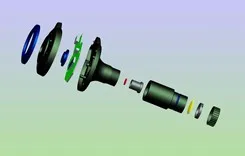 DBMVV5000CL-500P 5MP 2K HD 600X USB digital Polarizing Microscope for  Studying Anisotropic Materials