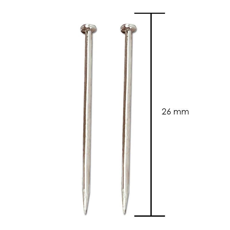 Foska Stationery 30mm Metal Steel Office Pins Fancy Paper Student School 26mm Dressmakers
