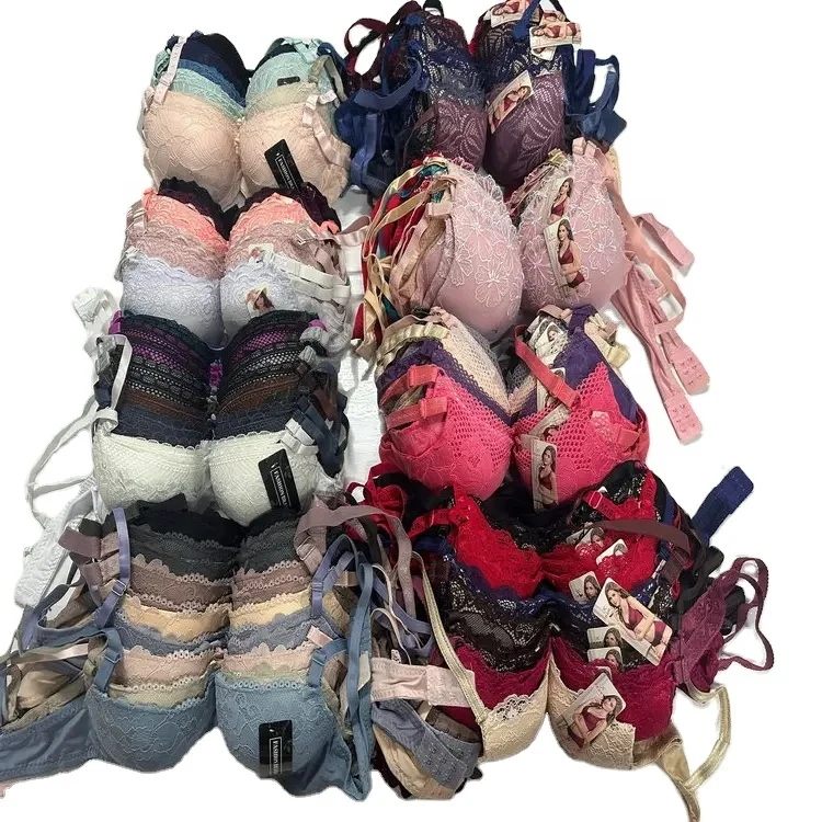 0.58 Dollar Model CGT038 Size 38-42 Africa Cheap Market Bras For Women Full Coverage With Many Colors And Patterns