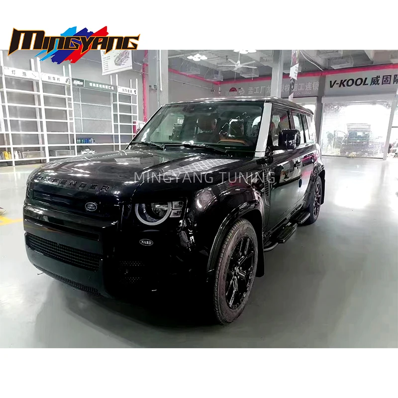New arrival bodykit car bumpers side skirt for Land Rover Defender 110 P400 Bodykit