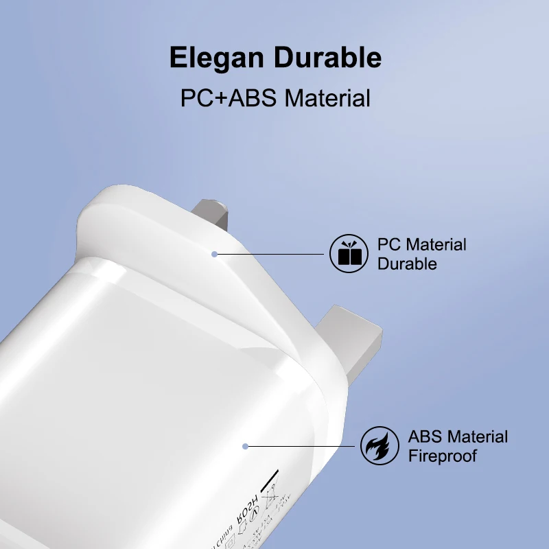 UK PD20w зарядное устройство типа C USB-C PD адаптер быстрое зарядное устройс