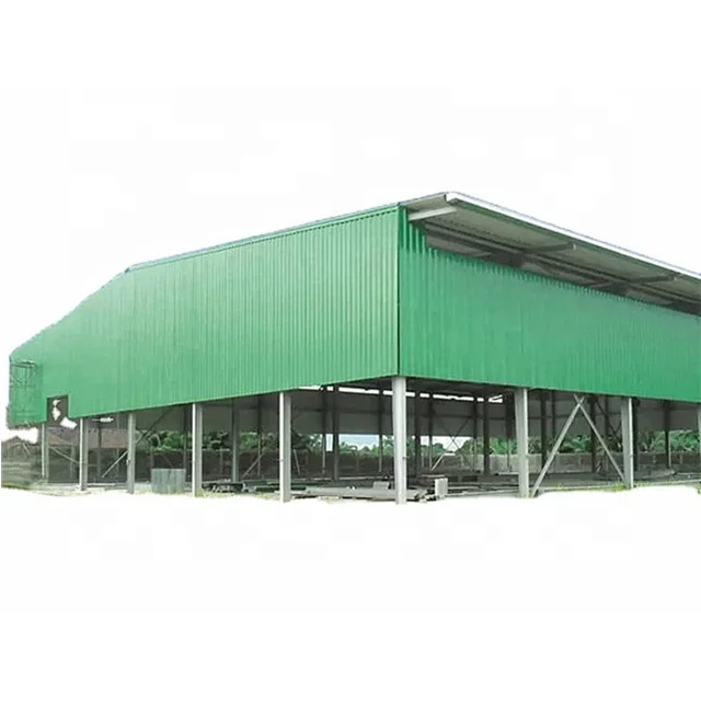 Rainshed steel structure building