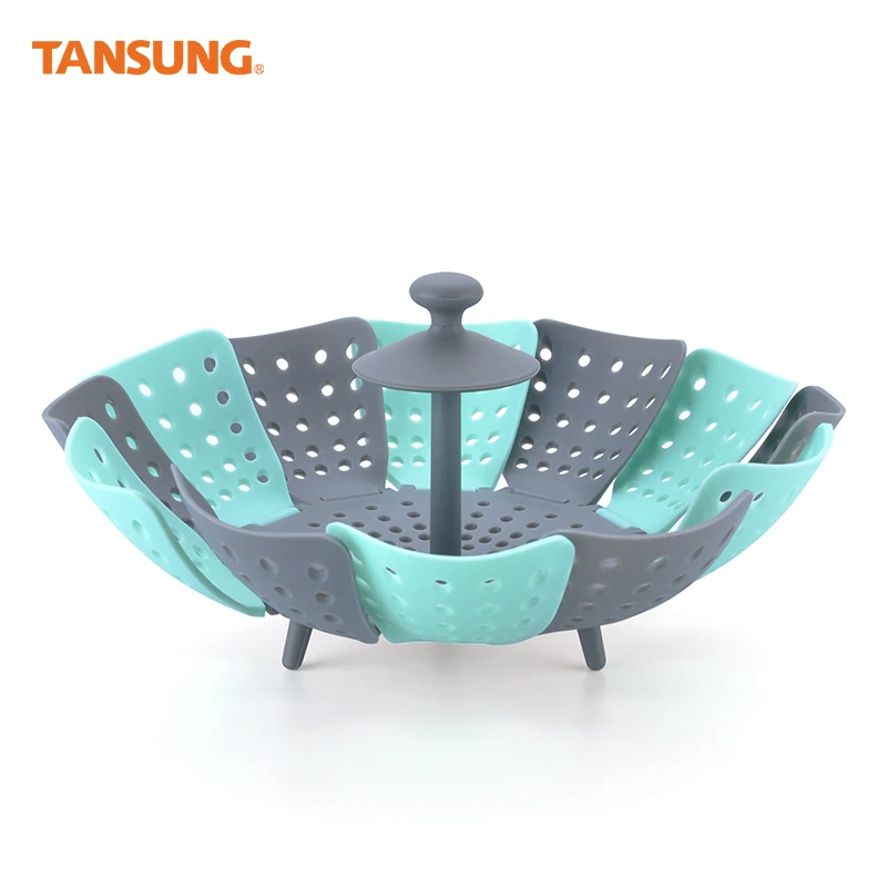 Kitchen Cooking Steamer PP Material Collapsible Foldable Steamer