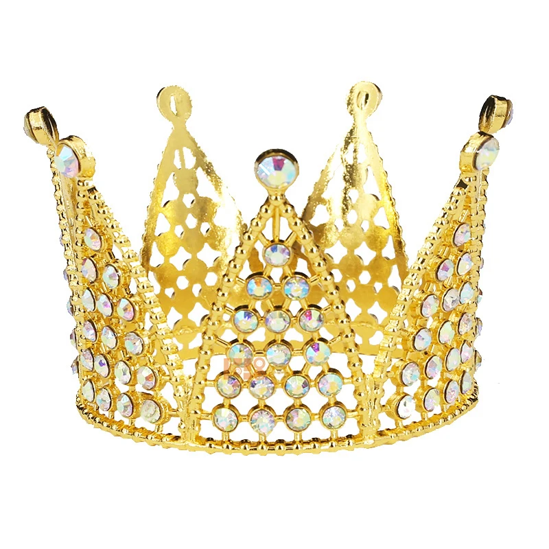 Party Bouquet Bride Decoration Crystal Rhinestone Headband Princess Party Tiara Crown for Girls