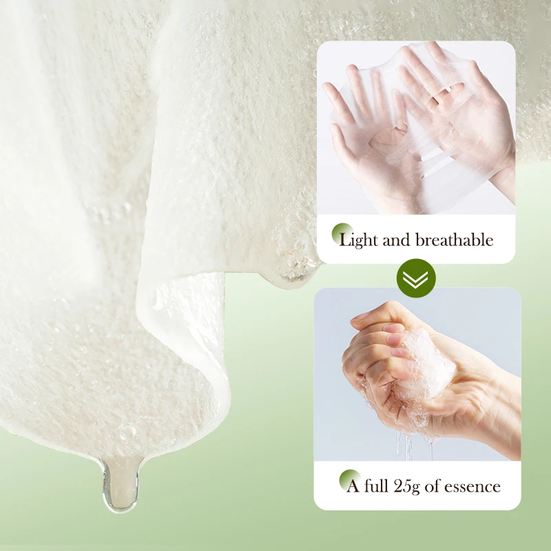 OEM FAYANKOU Wholesale Korean Avocado Clarifying Rejuvenating Face Mask Sheet Plant Extracts Hydrating Nourishing Facial Mask