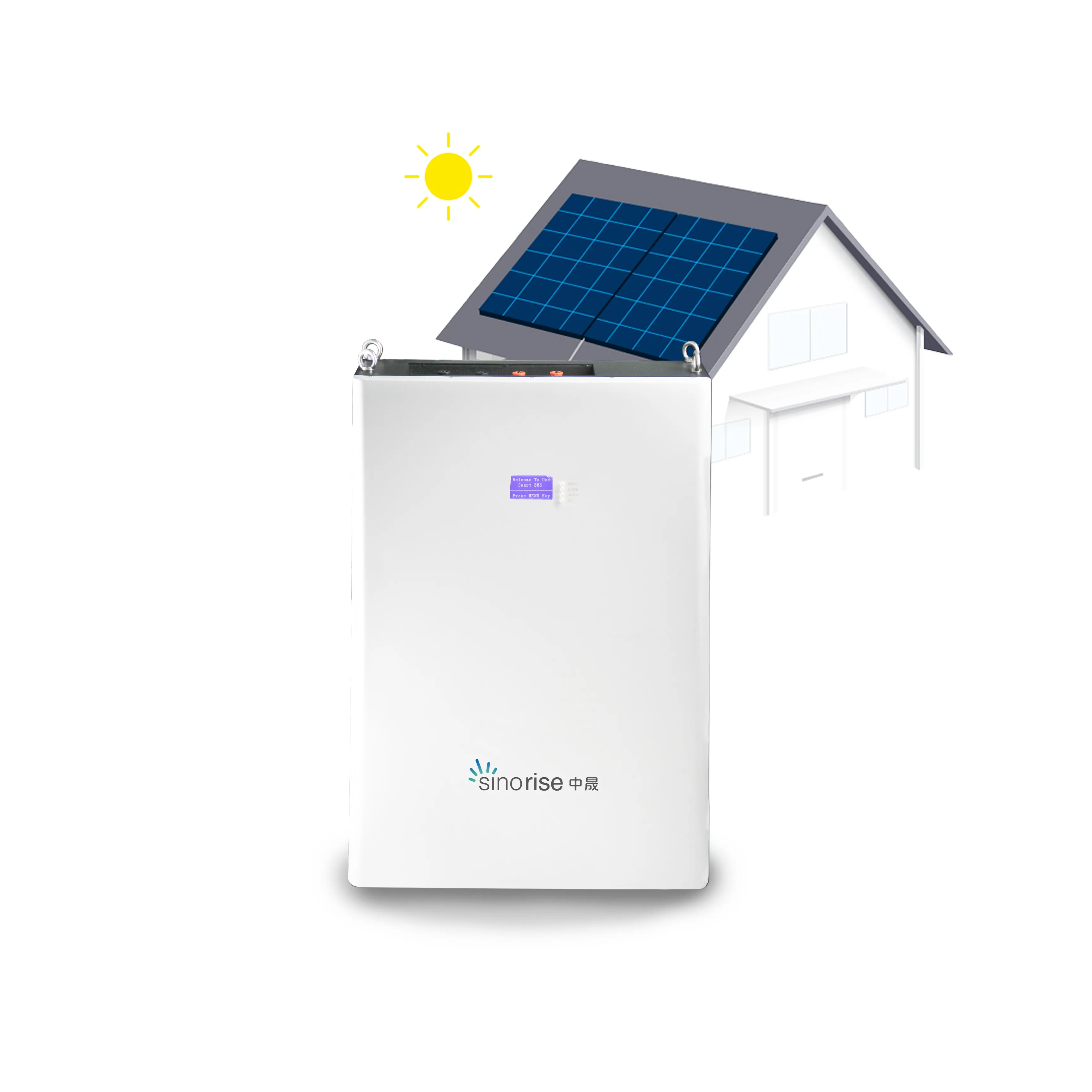 Residential Storage System 6000 Cycles 10kw Power storage Wall Lithium Battery 24v 200ah Power home Wall Battery