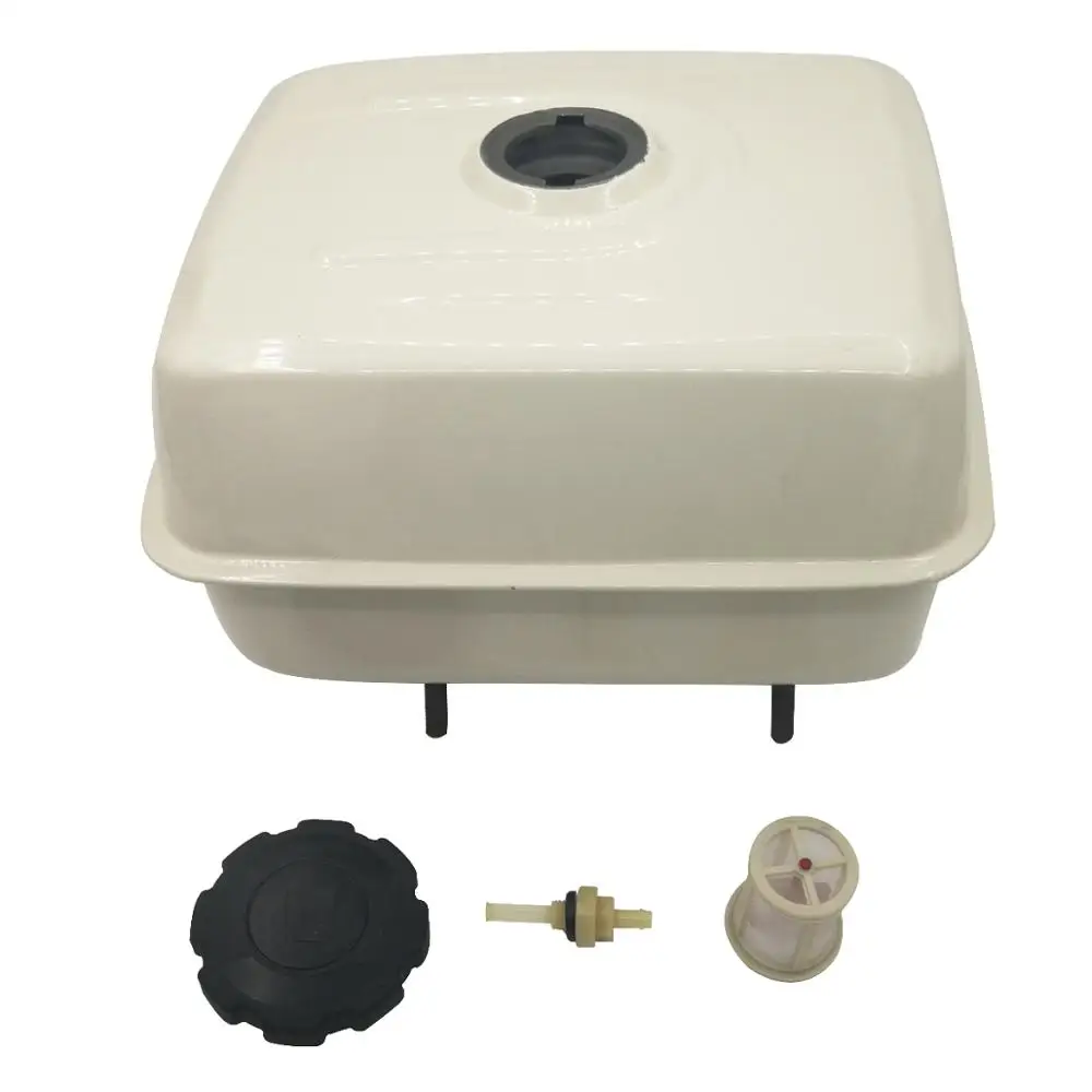 Fuel Gas Tank with Cap and Joint Filter Fuel Filter Kit for Honda GX240 8HP GX270 9HP Engine