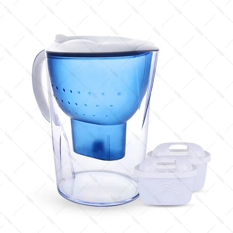 Fast flow rate reduce chlorine China Manufacturer drinking water filter kitchen water purifier jug pitcher (1600295659517)