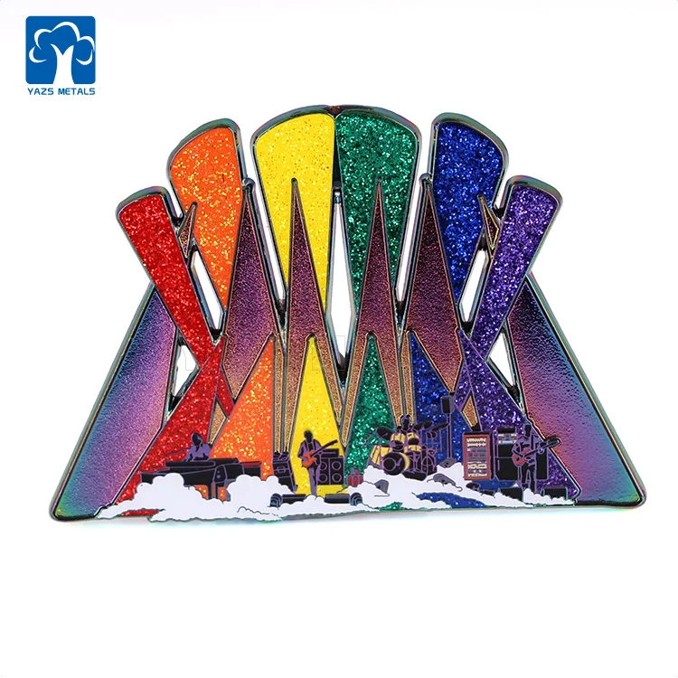 Fridge Magnet Manufacturer wholesale High quality Custom 3d Enamel Metal Souvenir  fridge magnets