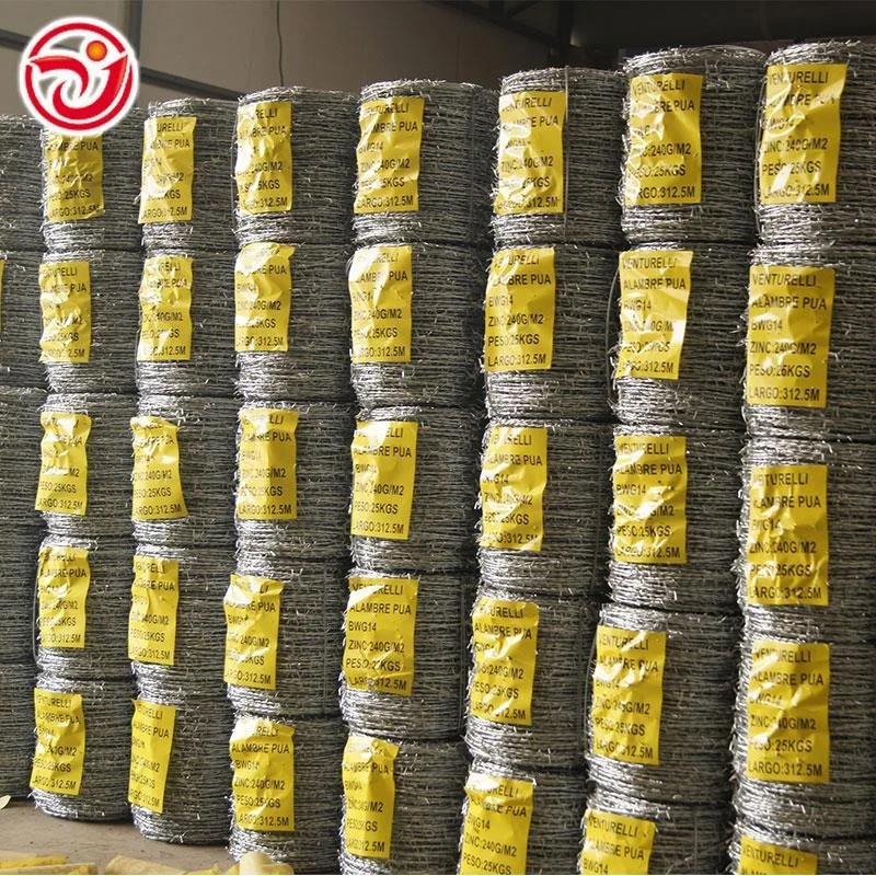 fastener twisted barbed wire cheap galvanized double twist barbed wire