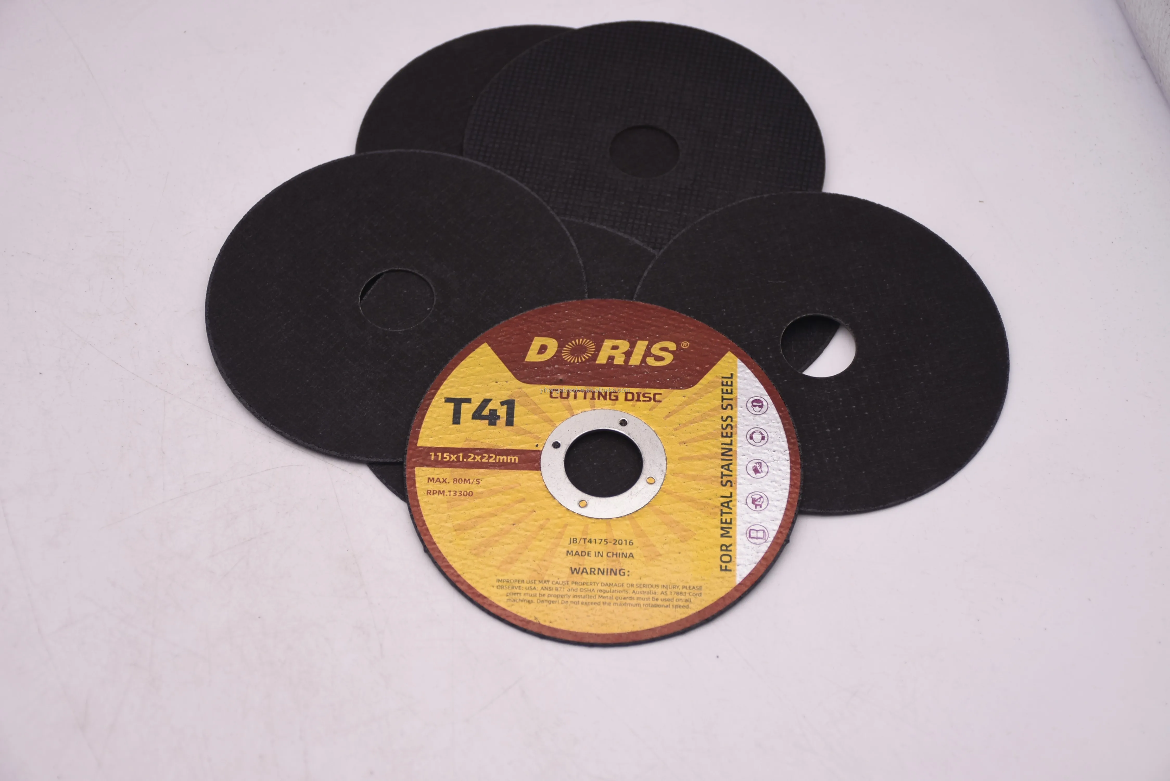 Factory price 4.5 inch abrasive cutting disc 115 cutting discs for stainless steel and metal
