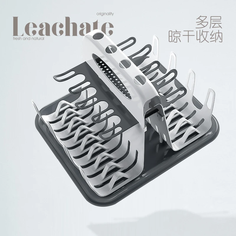 Portable Baby Feeding Bottle Storage Box Baby Feeding Bottle Drying Rack