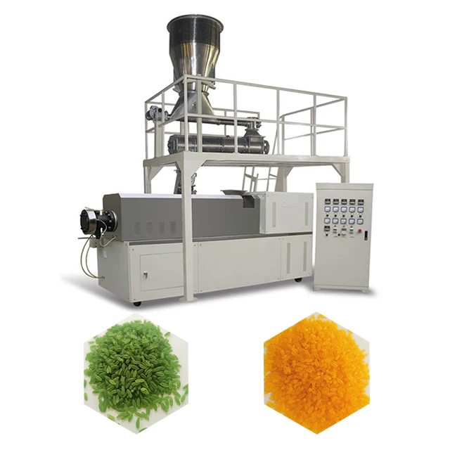 New Product Launch Artificial Rice Making Machine Full Automatic Artificial Rice Production Line