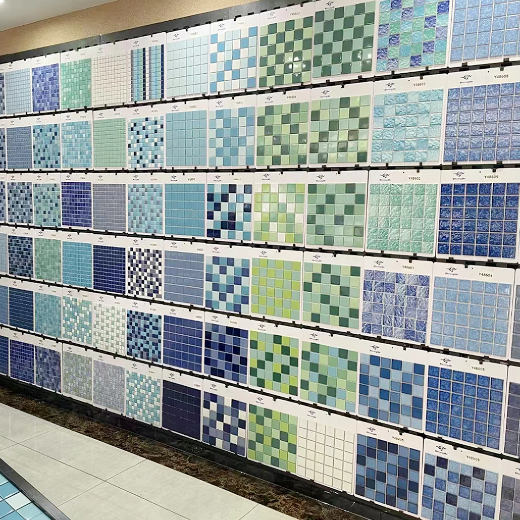 Переработанное прозрачное блестящее стекло, светящееся в темноте, толстое стекло smhigh, мозаика для бассейна 8 мм