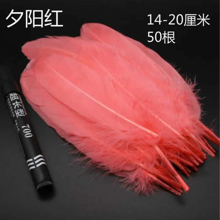 28 Color Large In Stock Supply Diy Feather Hard Large Floating Feather Wedding Wedding Dress Children Handmade Decoration