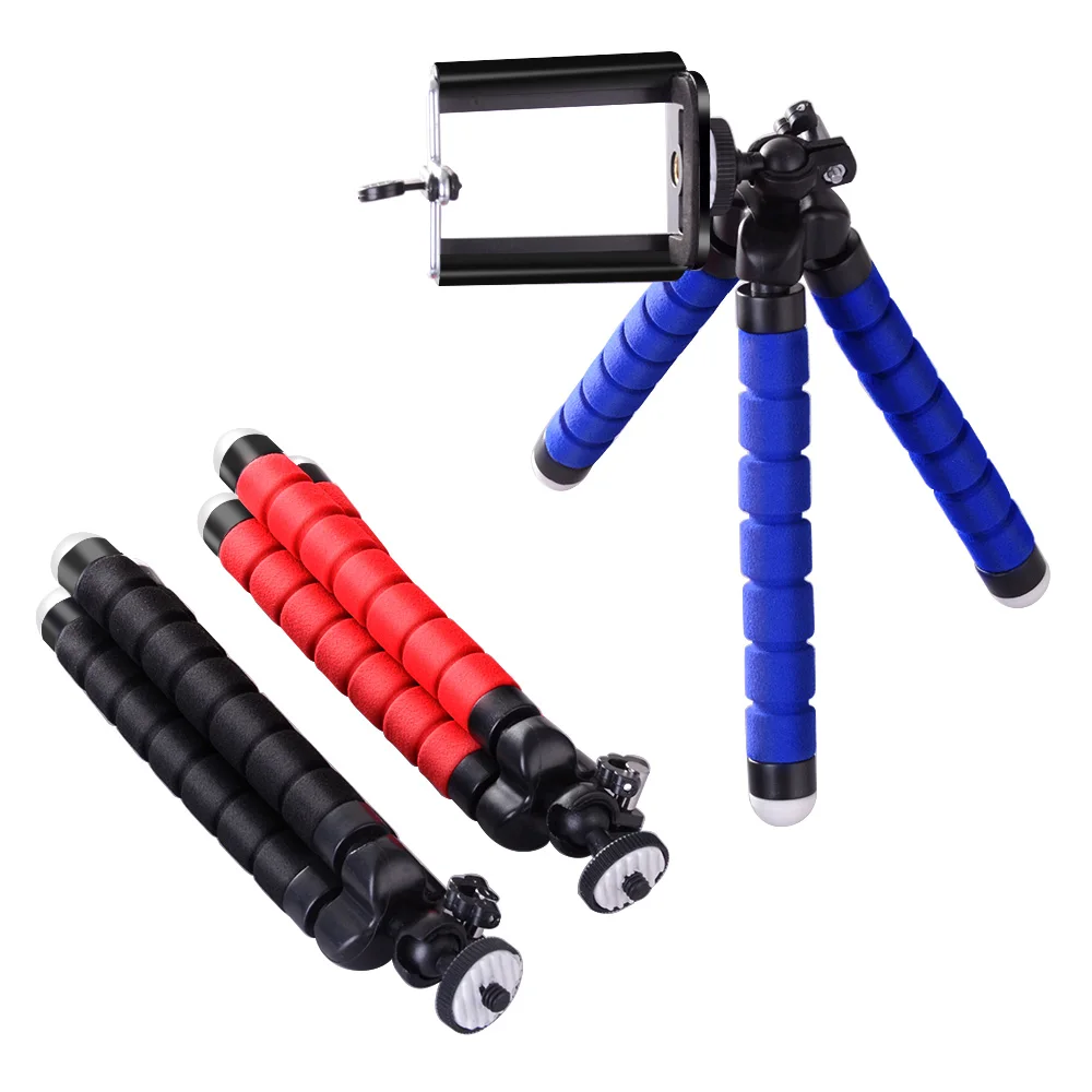 Phone Holder Flexible Octopus Tripod Bracket Expanding Phone Bracket Monopod for Mobile Phone Camera