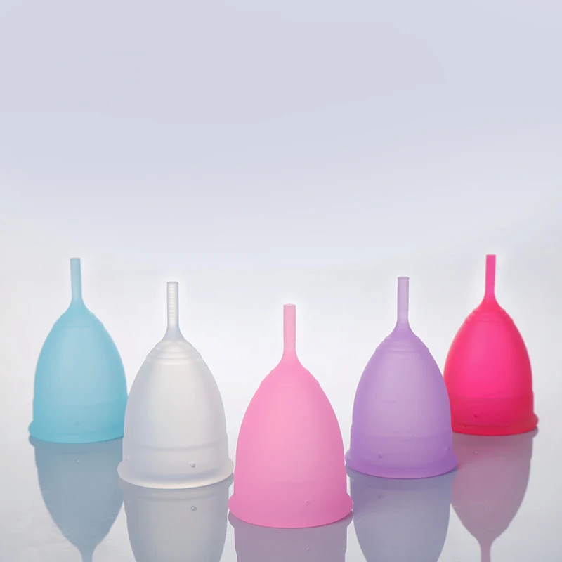 Wholesale Reusable Medical Grade Silicone Feminine Hygiene Menstrual Cup Silicone Copa Menstrual