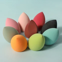 Beauty Egg Soft Powder Puff Blending Custom Logo Microfiber Private Label Latex Free Makeup Blender Sponges For Make Up
