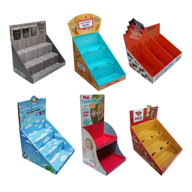 OEM Модные изготовленный на заказ рекламный картонная упаковочная коробка pdq Розничная показать информацию о товаре