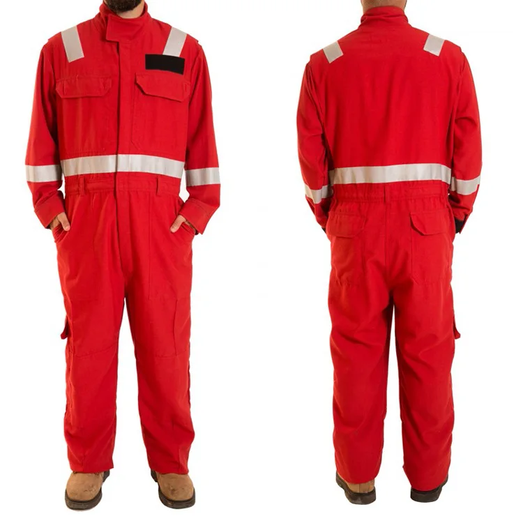 Functional Uniforms Workwear Frc Safety Pilot Clothing Anti Fame Retardant Clothing Fire Resistant Overalls For Men