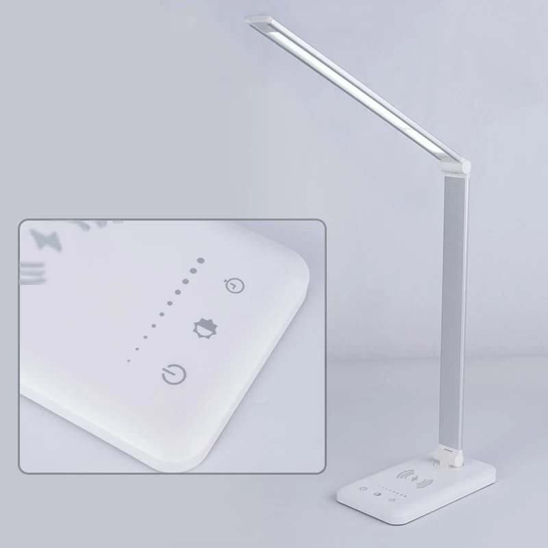 Home Office Led Desk Lamp 10W Aluminum Computer Desk Light Touch Control Desktop Lamp for Reading Study Working
