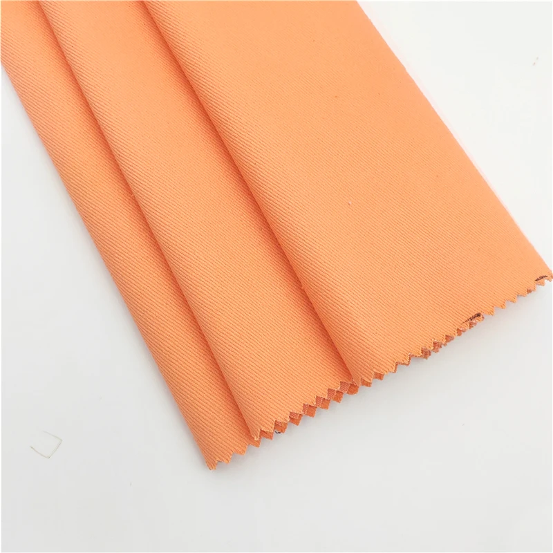 elastic cotton polyester interwoven spandex twill fabric for cloth