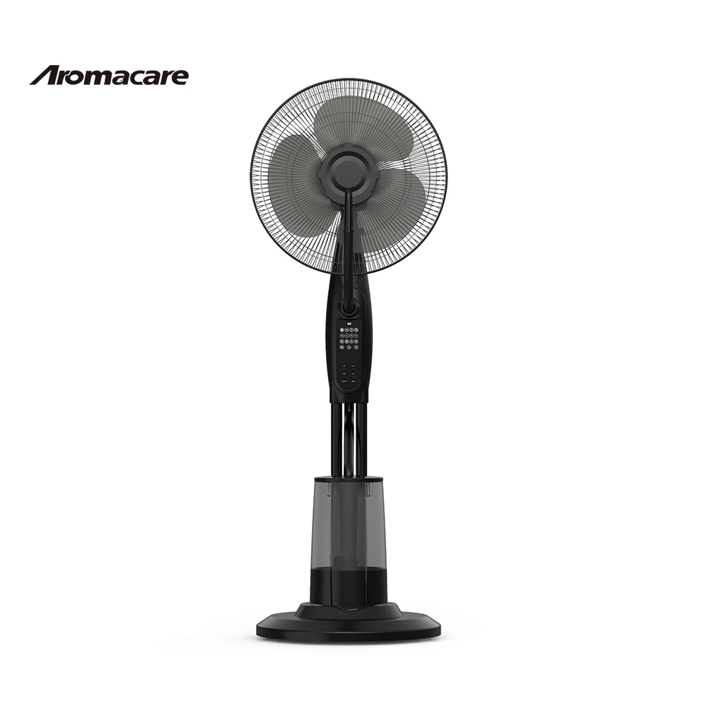 Aromacare 40cm Commercial Mobile Misting Make Fan Stand Mist Fan With Mist Sprayer