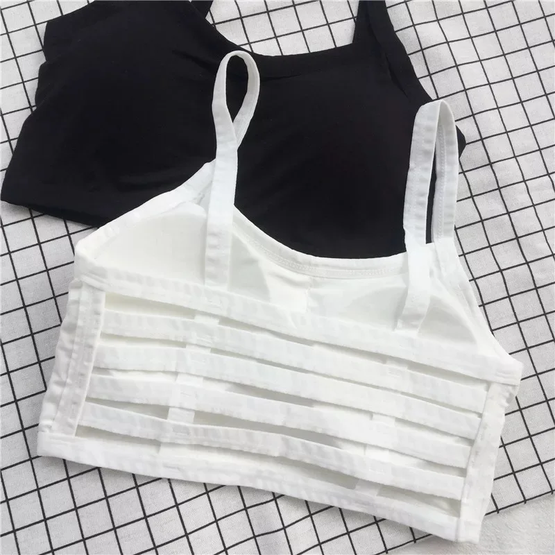 Elastic bra ladies wholesale open back gym supportive sports bra crop top