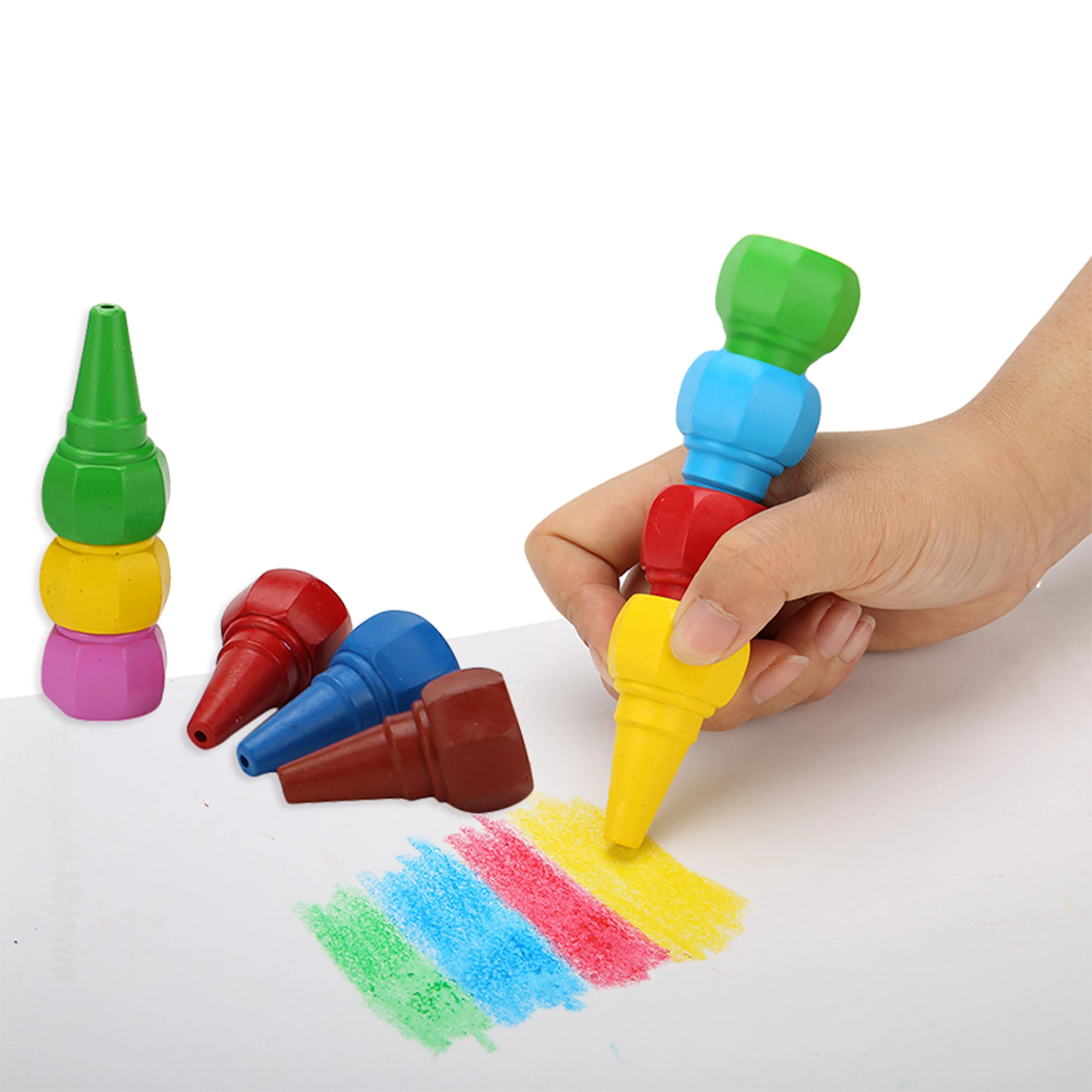 Finger  Crayons For Kids Crayons Washable Finger Crayons