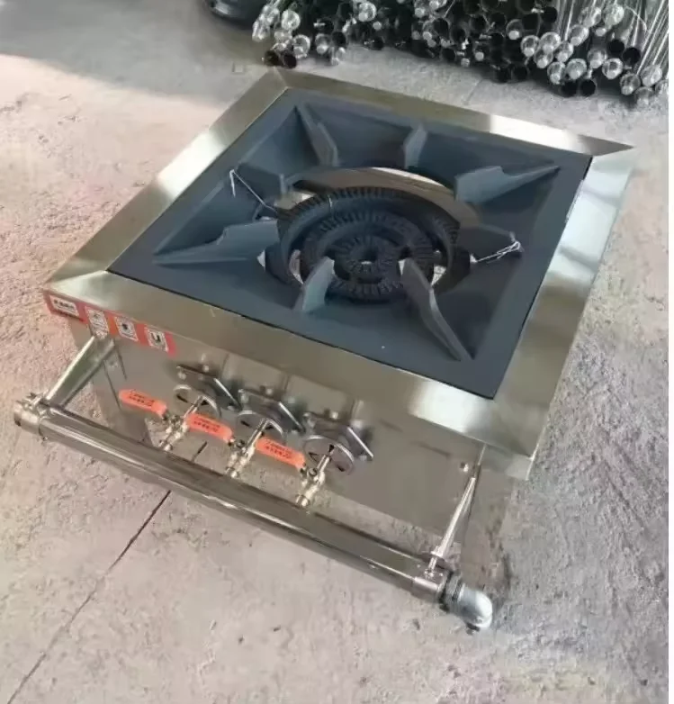 High quality  Single head stove Commercial use restaurant kitchen equipment 3 burners gas stove