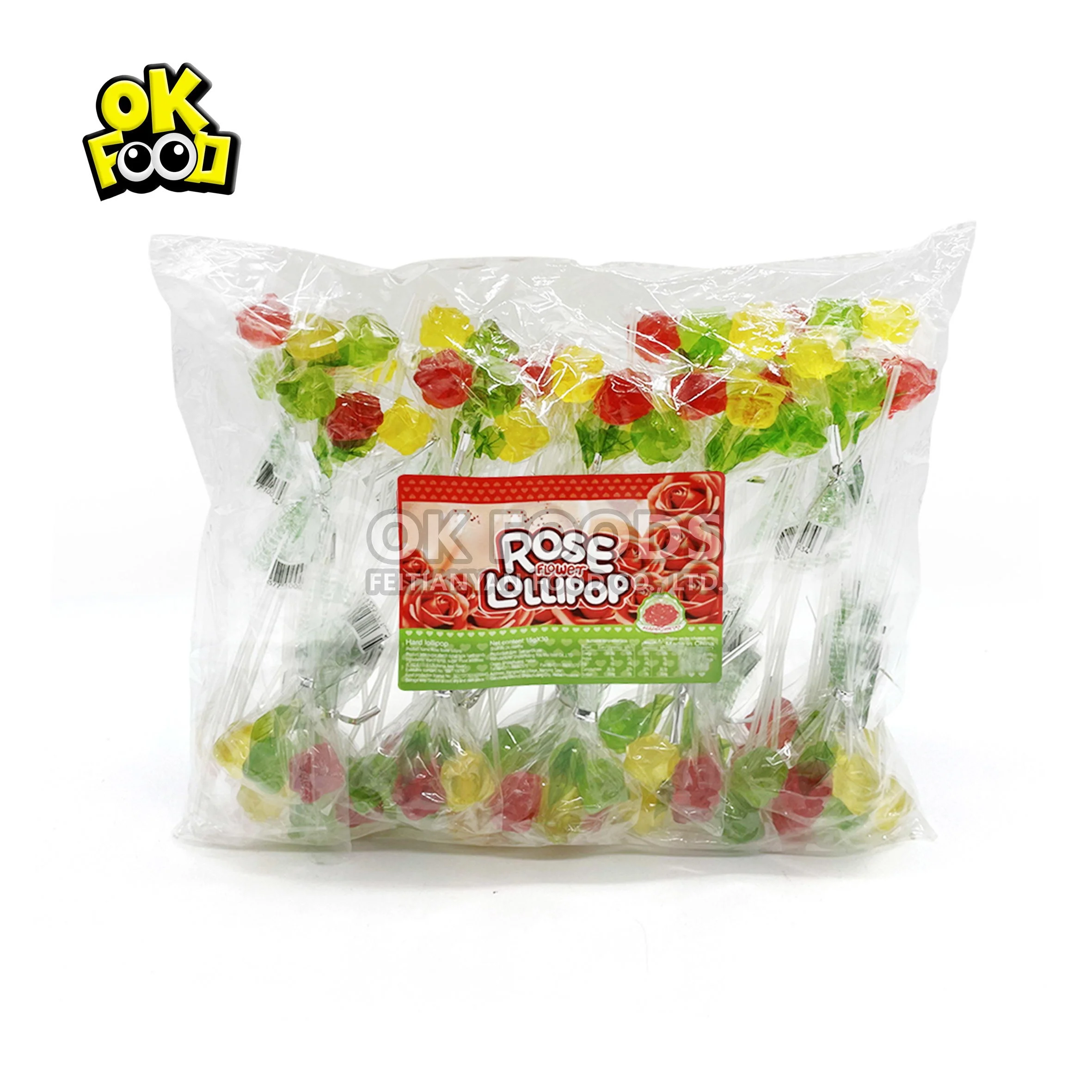 Hot-selling lollipops and flower-shaped fruit-flavored lollipops in 2021 No.592
