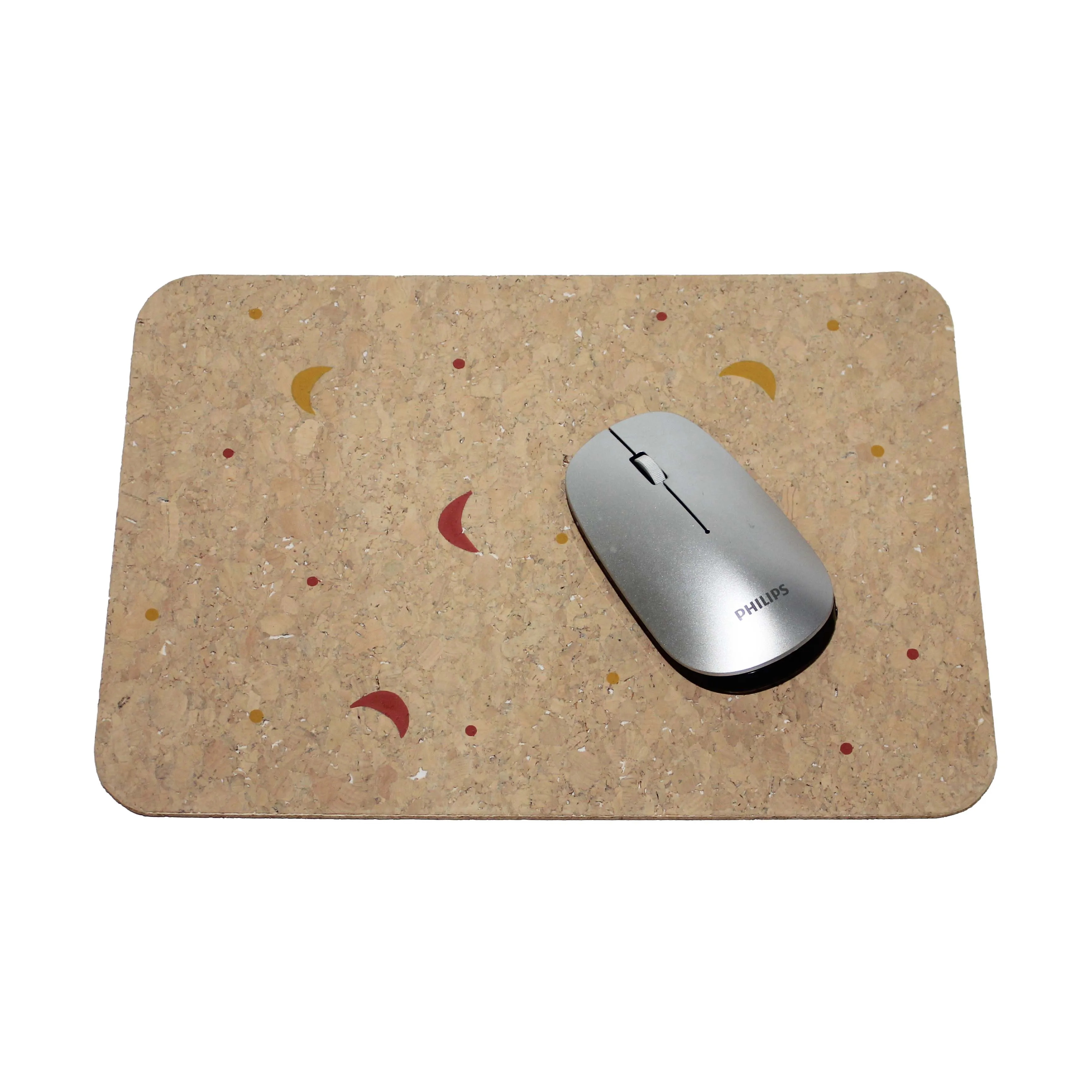 Natural Wood Eco-friendly Anti-Slip Waterproof Gaming Mouse Pad for Kids and Adult
