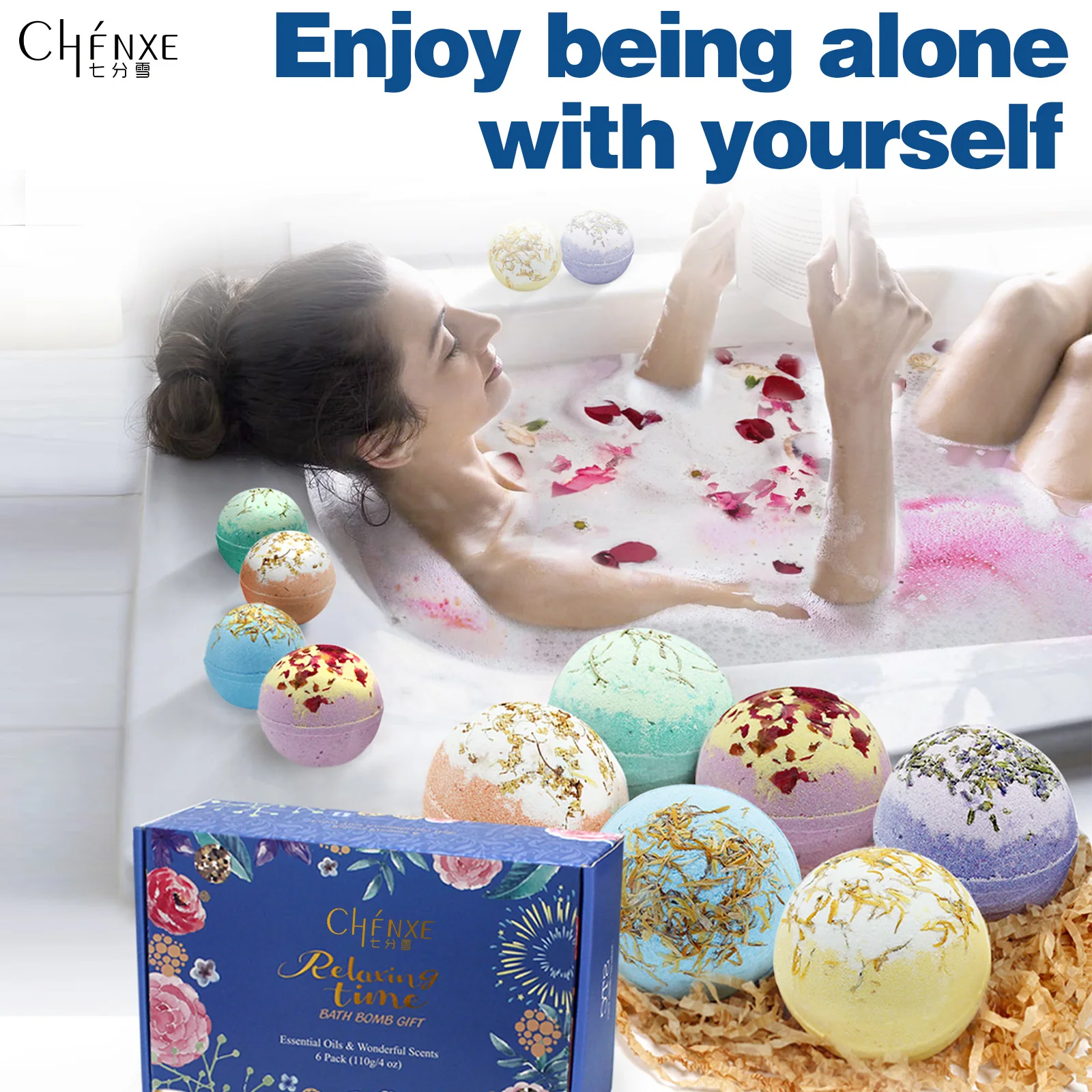 Top Seller Colorful Rich Bubble Bath Fizzies Toys Surprise Gift Set Vegan Organic Rainbow Bath Bombs For Kids