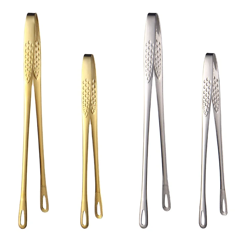 Stainless steel 304 home amd kitchen grill food Korean barbecue clip BBQ clamp buffet bread clip tongs gadgets tools